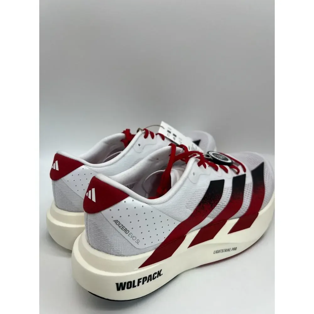 adidas Adizero Evo SL NC State JQ4571 Men’s Size 10 New